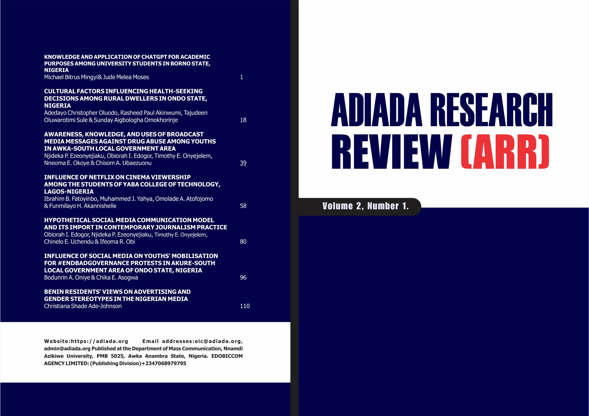 					View Vol. 2 No. 1 (2026)
				